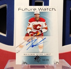 Nick DeSimone 2022-23 - Future Watch Retro Auto Rookie Upper Deck /699